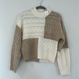 Abercrombie & Fitch colorblock sweater